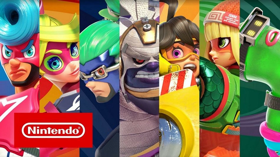 ARMS New Fighting Characters