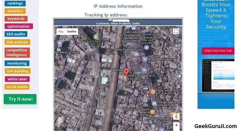 Get Current Location of Mobile Number In Google Map-geekguruji1