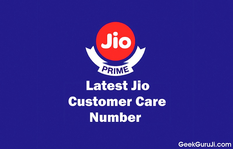 Jio Customer Care Number