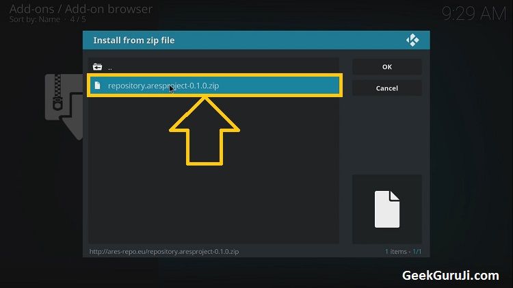 How to update covenant on kodi