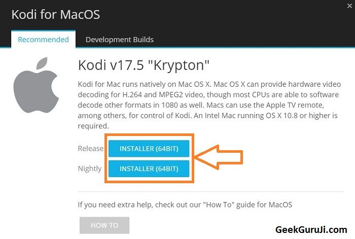 How to Update Kodi on Mac