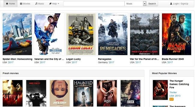 best movie downloading sites for free