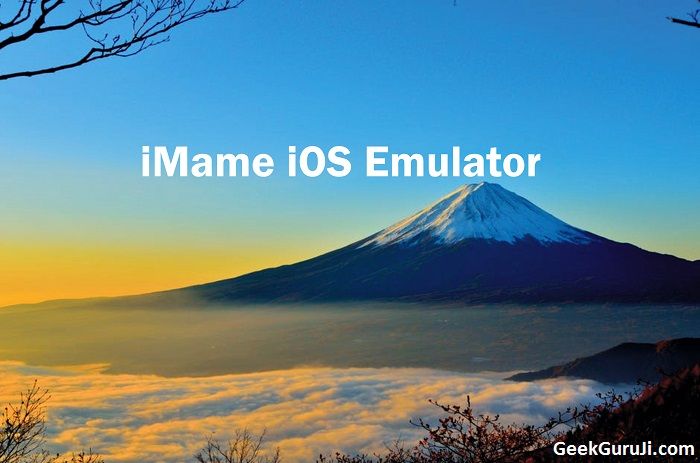 iMame iOS Emulator Windows PC