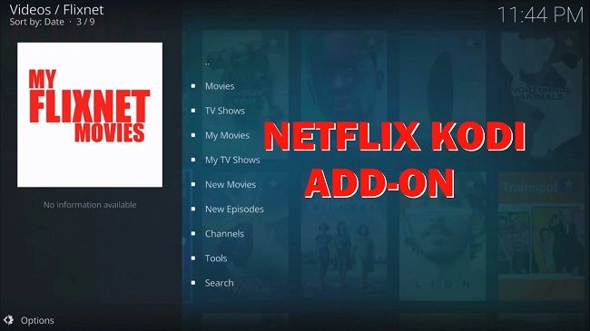 Kodi Netflix Addon