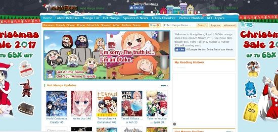 top Manga websites to read Manga online for free
