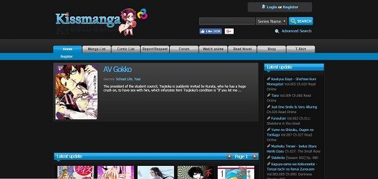 top ten Manga websites to read Manga online for free
