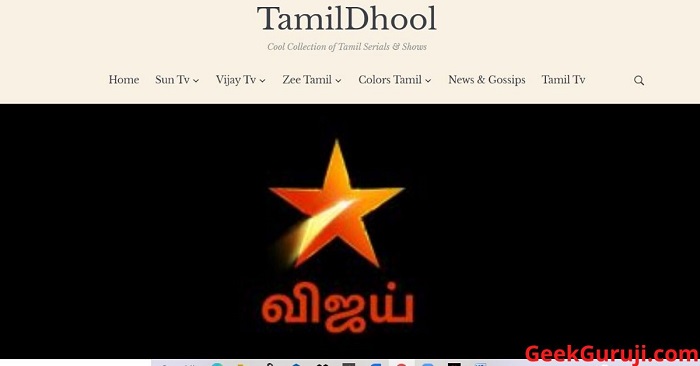 The procedure of Downloading Movie From Tamildhool Website