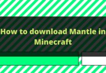 How to download Mantle in Minecraft