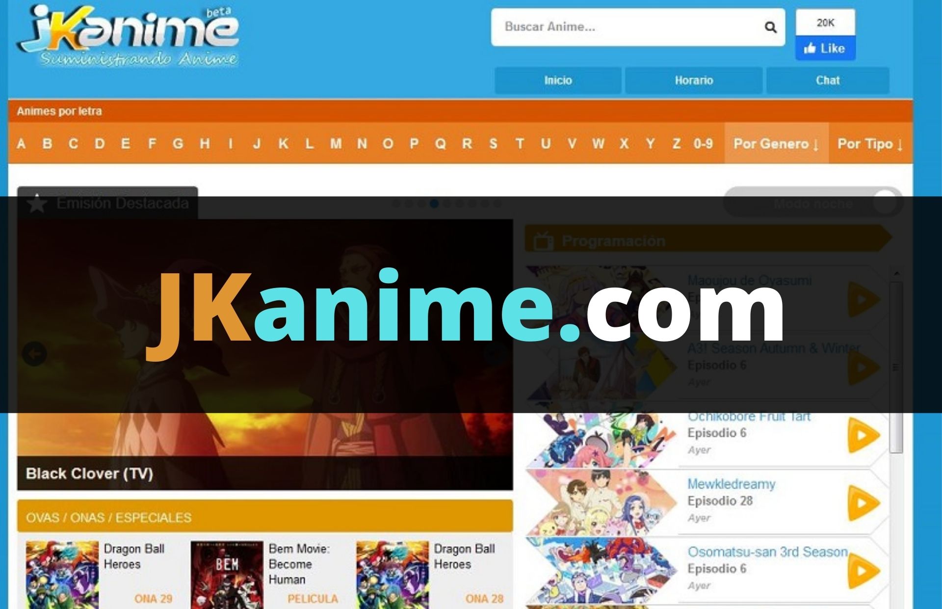 Jkanime.net (2022) Watch Anime & Read Manga Online For Free
