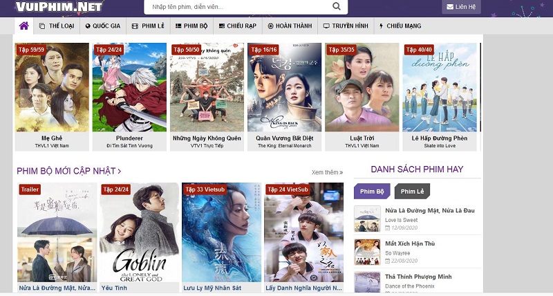 Vuviphim.com HD Movies, TV Shows & Anime Website category