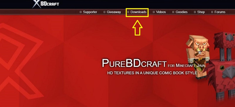 How To Download & Install Sphax PureBDCraft in Minecraft download option